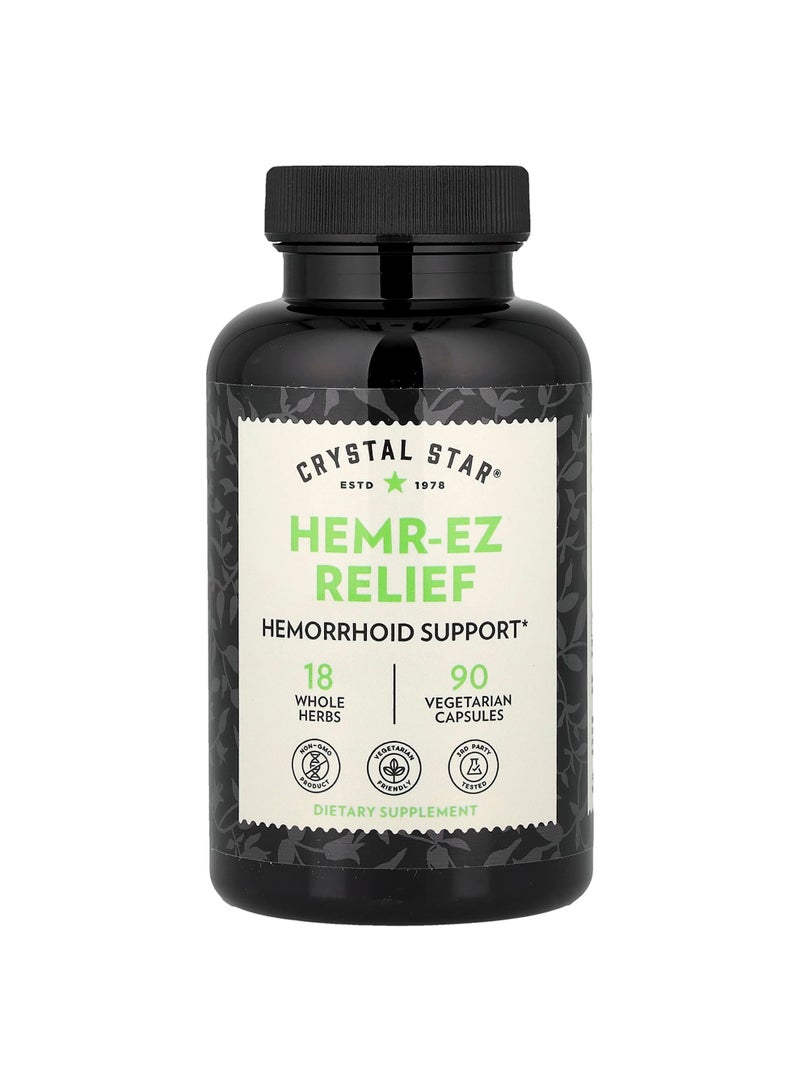 Hemr-Ez Relief, 90 Vegetarian Capsules